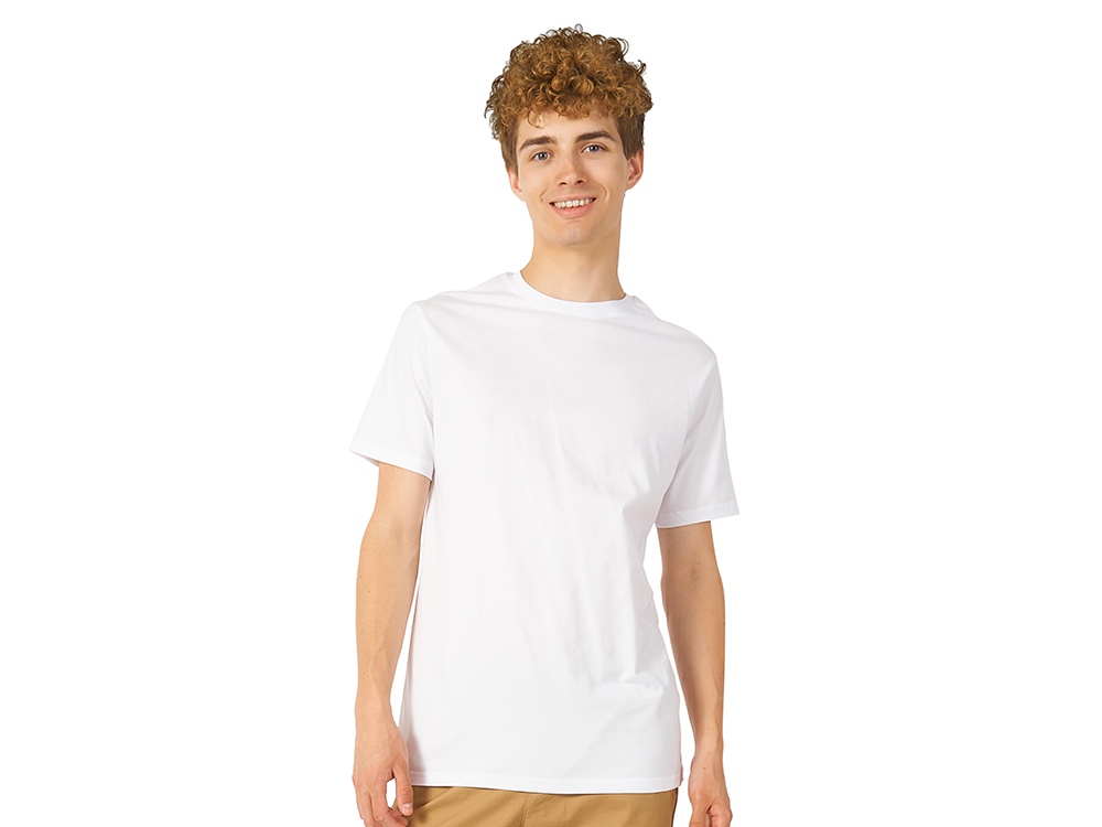 Футболка HD короткий рукав компакт пенье, белый-0
