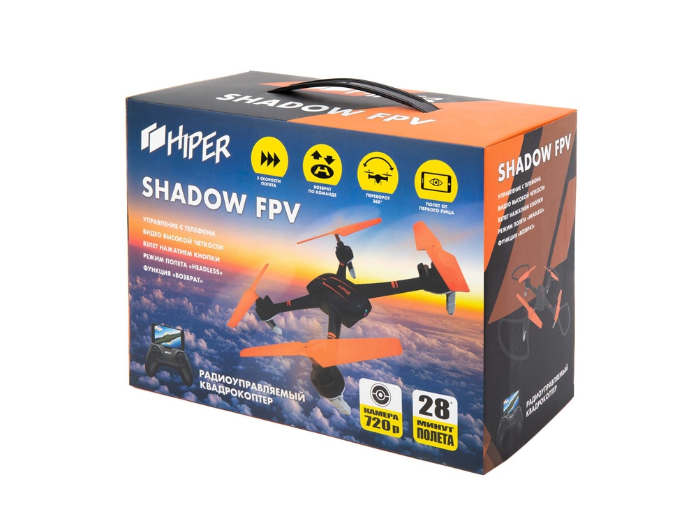 Радиоуправляемый квадрокоптер HIPER SHADOW FPV-15