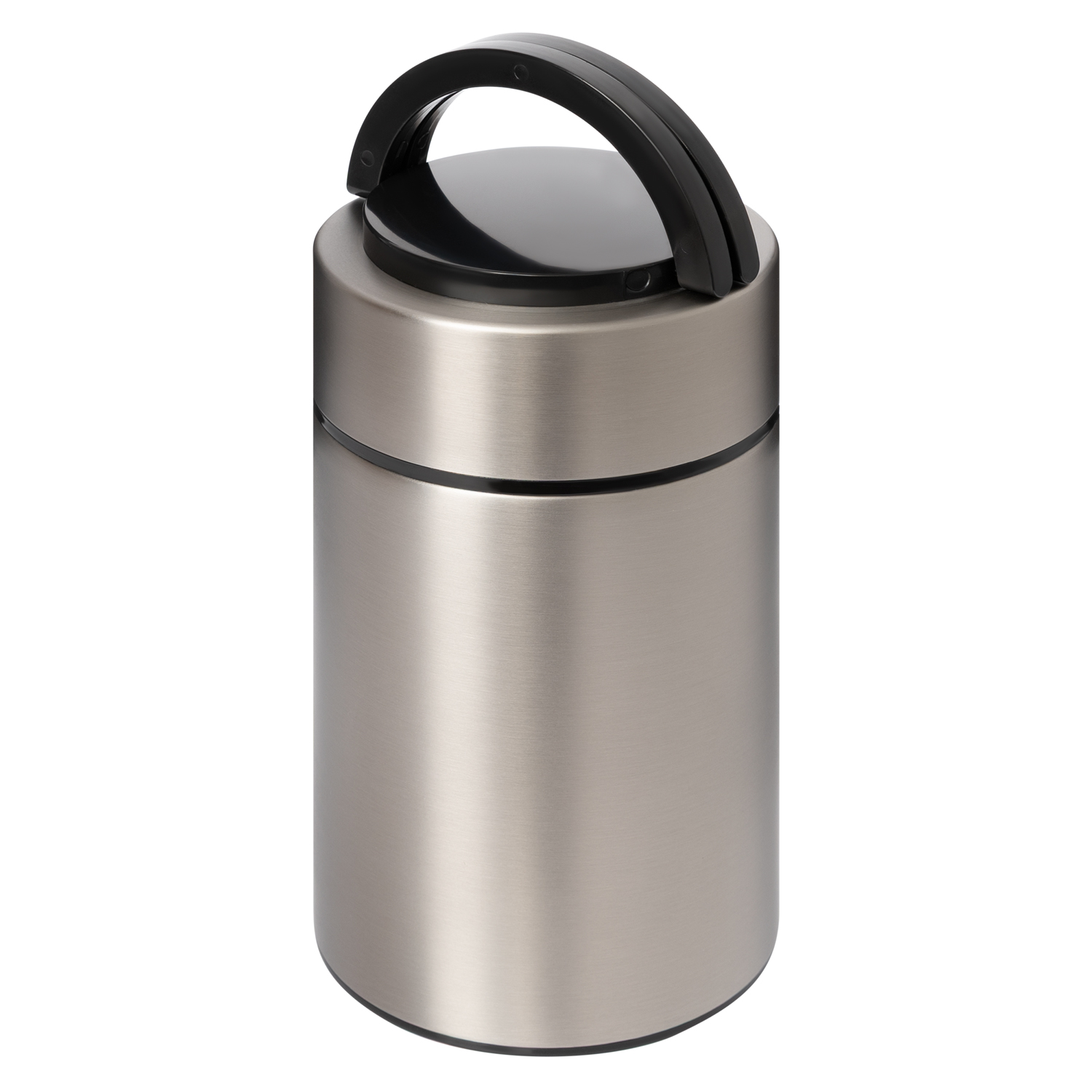 Термос для еды Bento, серебряный-4