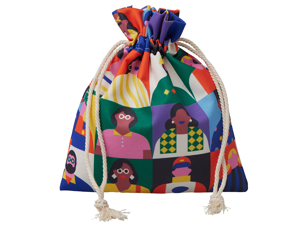 Мешочек подарочный средний с возможностью полноцветной печати-2