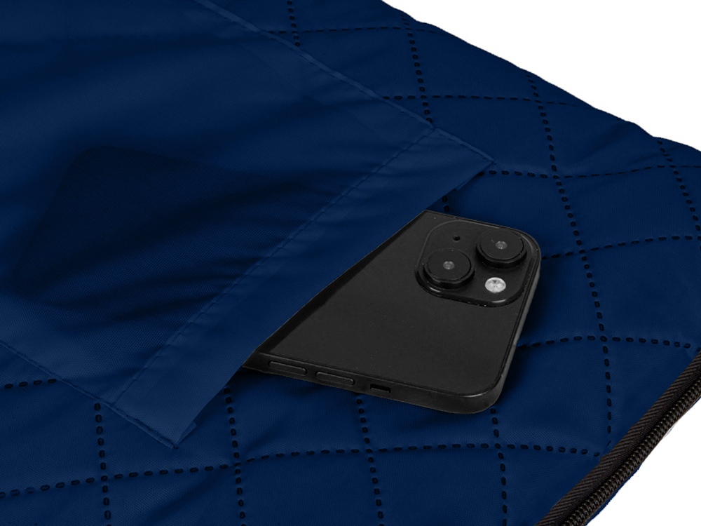 Плед для пикника Ridge, 115 х 140 см, синий нэйви-5