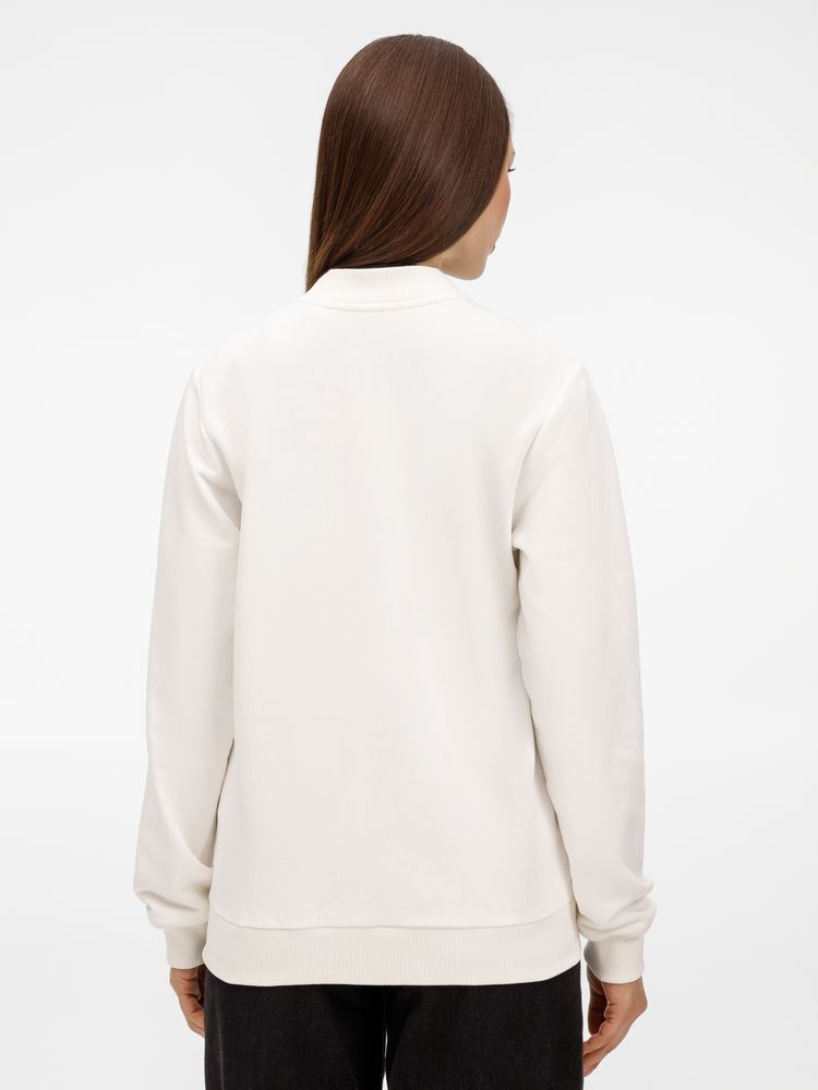 Бомбер унисекс Townie, молочно-белый-4