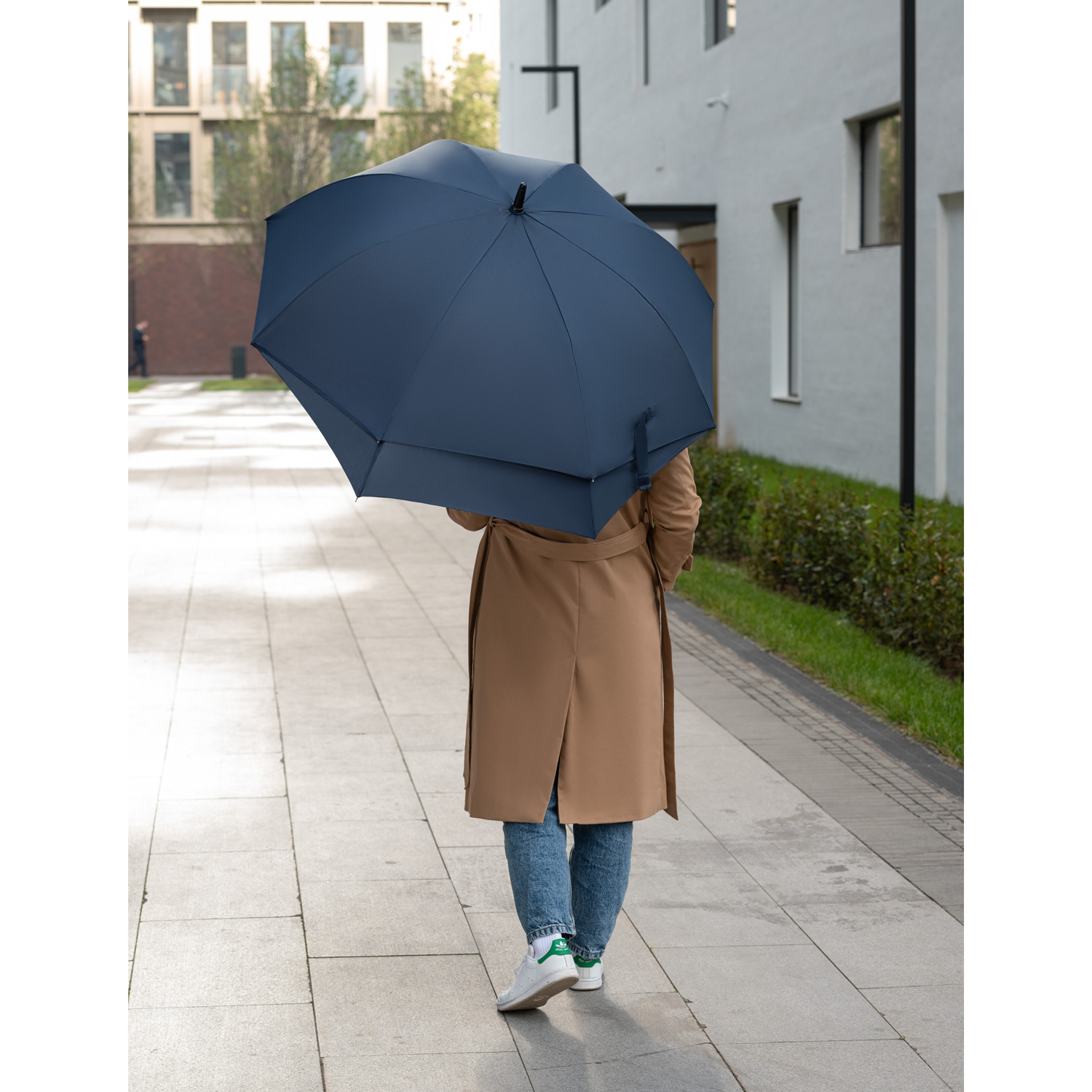 Зонт-трость Дюна (Dune), синий-6