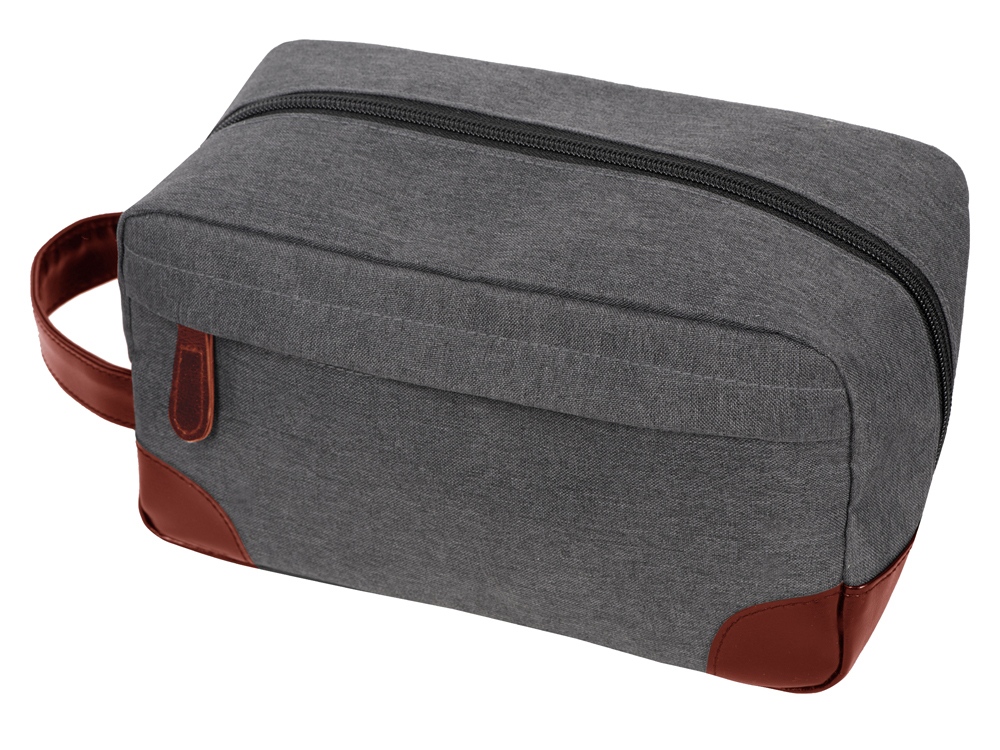 Несессер Fabrizio, серый/коричневый-0