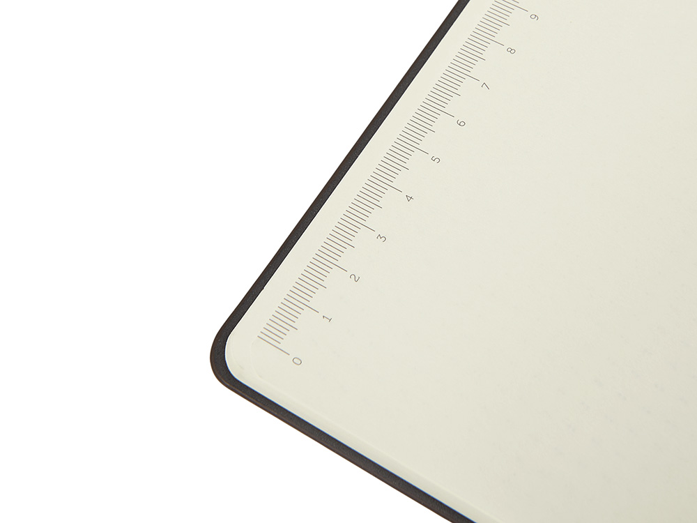 Блокнот А5 в гибкой обложке Chaplin, шоколадный-8