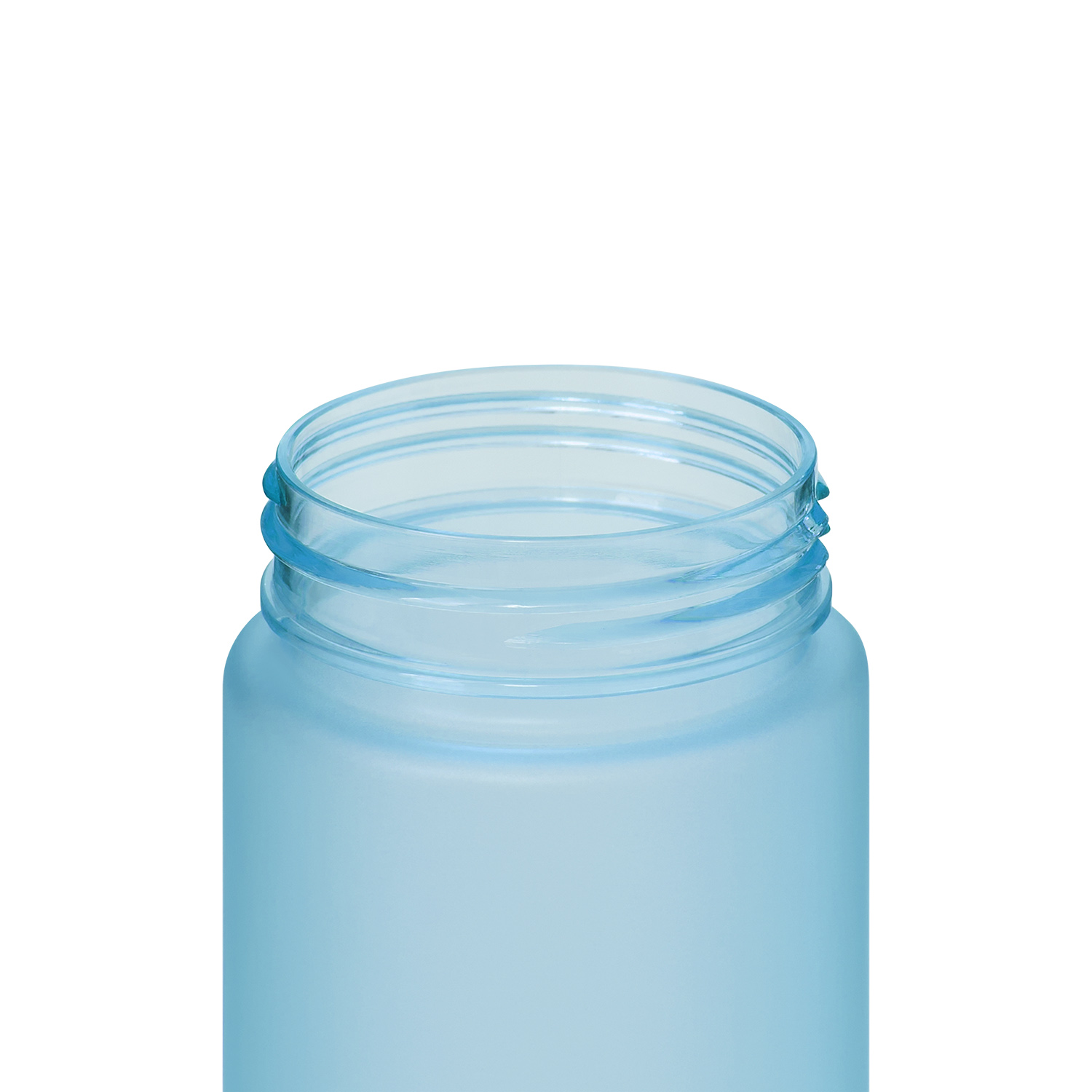 Бутылка для воды Flip mini, голубая-4