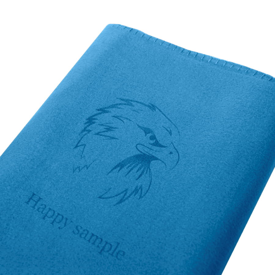 Плед COLOR, 130х150 см, флис 200 гр/м2, ярко-красный-1