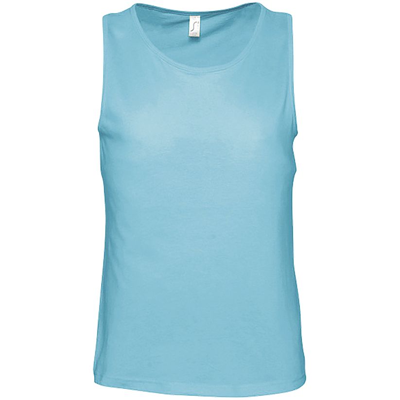 Майка мужская Justin 150, бирюзовая-1