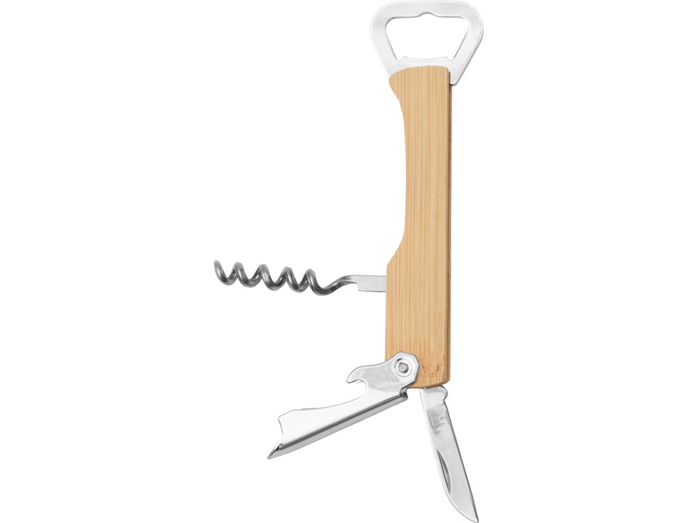 Сумка-холодильник Fabrizio со штопором, серый/черный-13