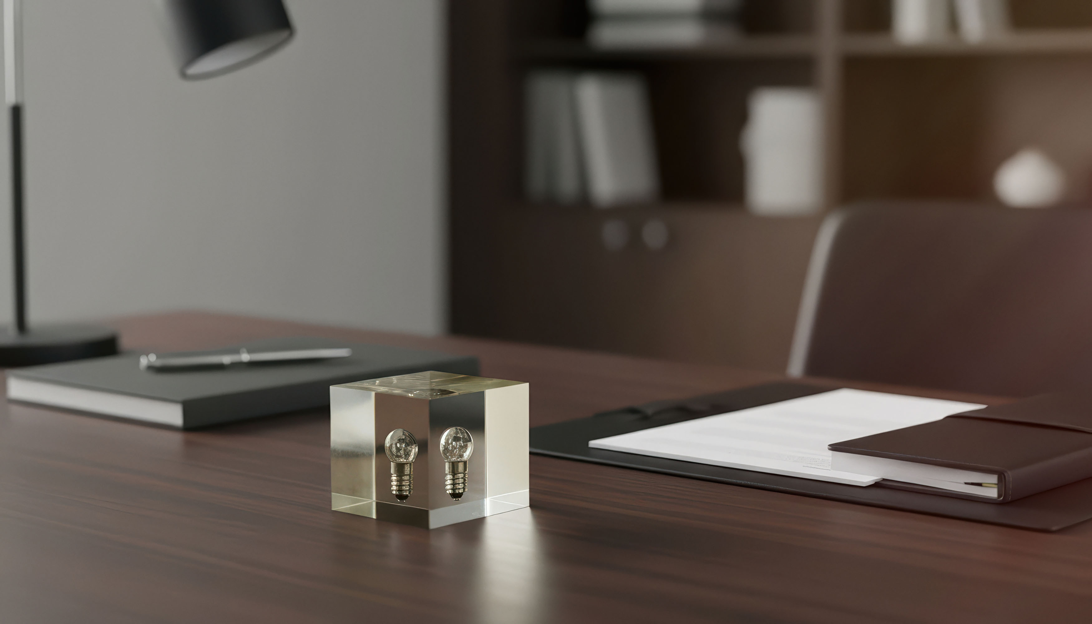 Пресс-папье "Лампочка"-2