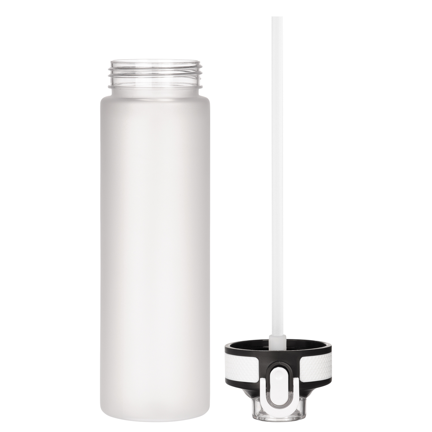 Бутылка для воды Флип (Flip), белая-6