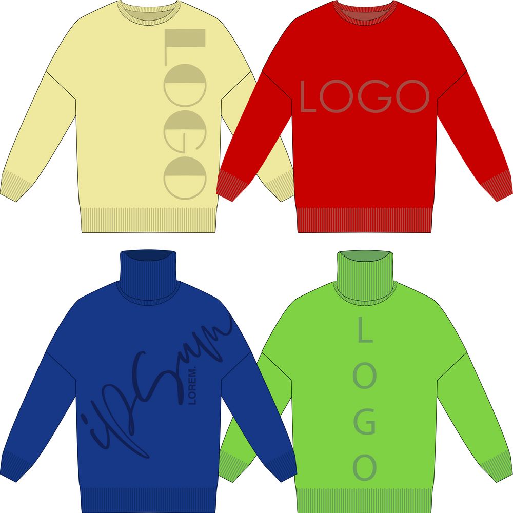 Свитер оверсайз на заказ Tricksy Terra Grand на заказ, акрил-1