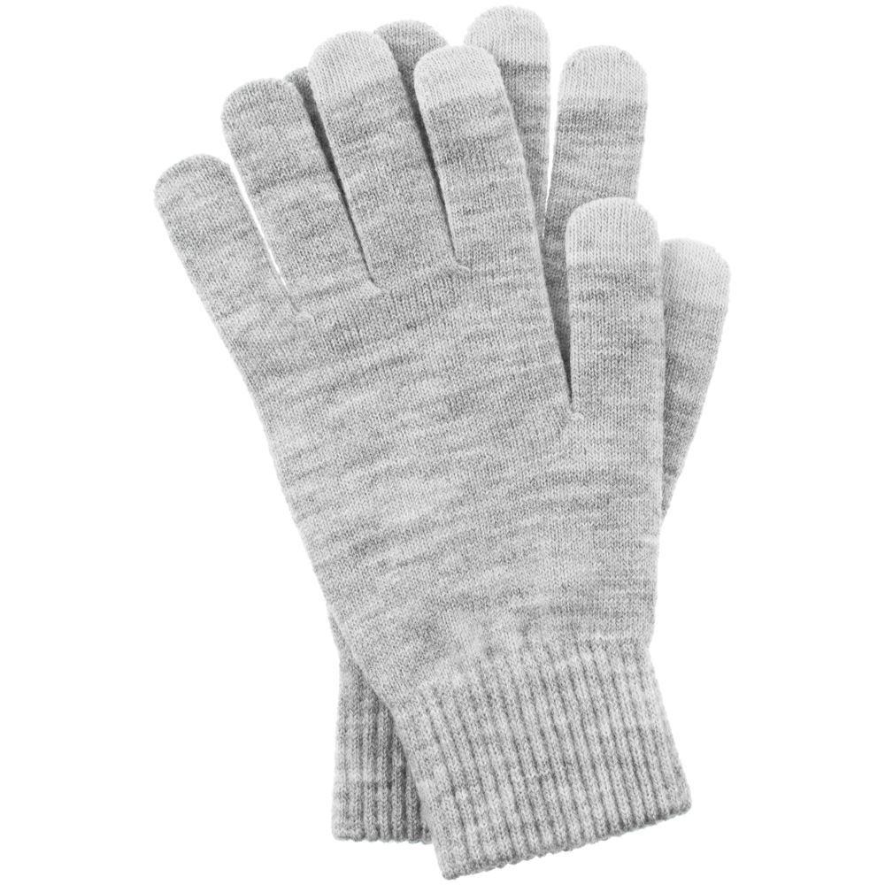 Перчатки сенсорные Urban Flow, светло-серые-1