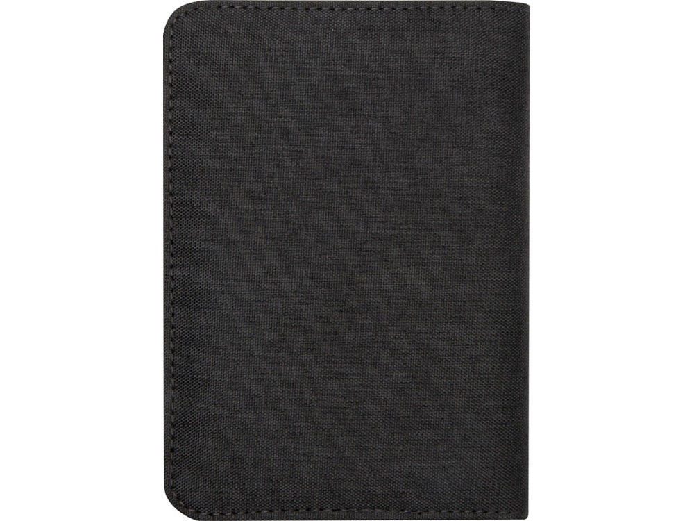 Ross Держатель паспорта с RFID-защитой из переработанного PET-пластика, сертифицированного согласно GRS - угольный-2