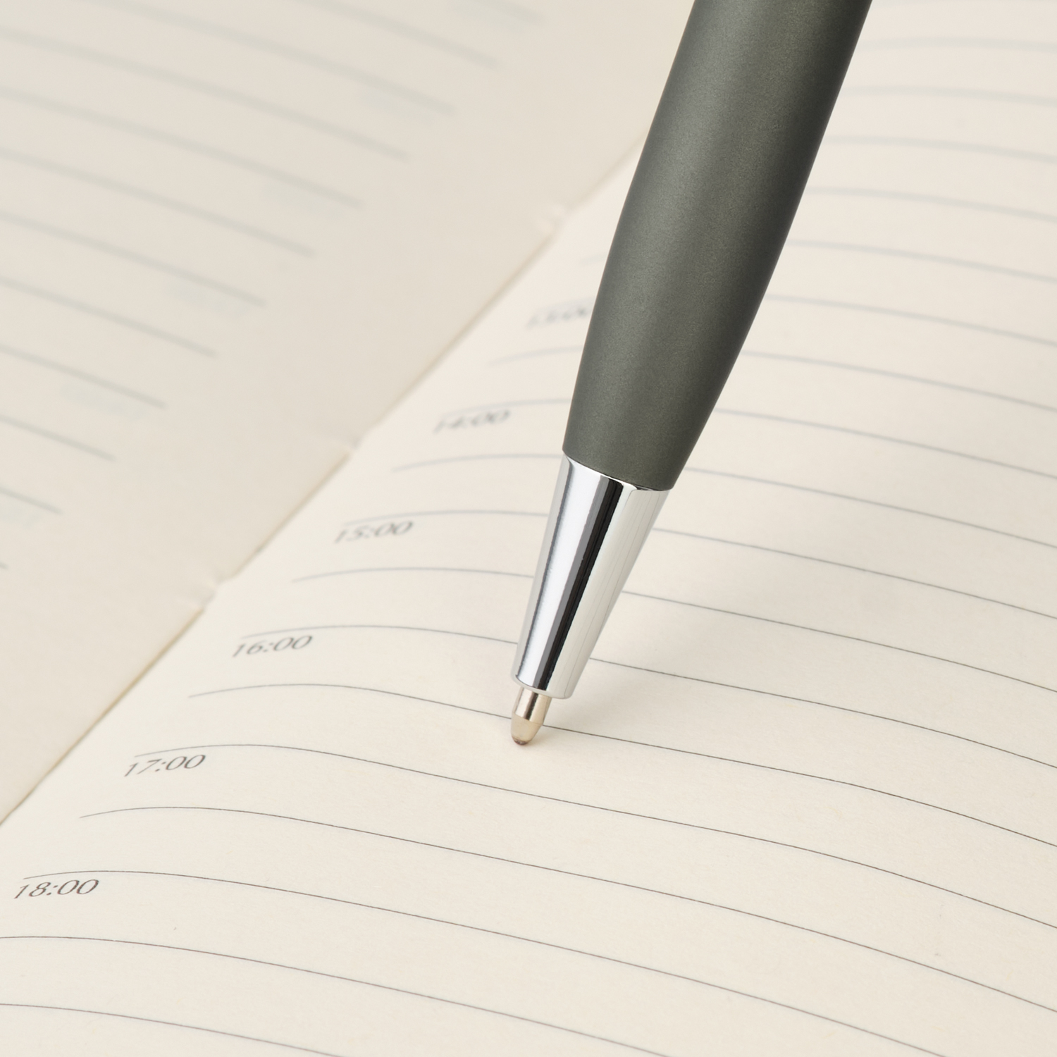 Шариковая ручка Бенуа (Benua), серая-3