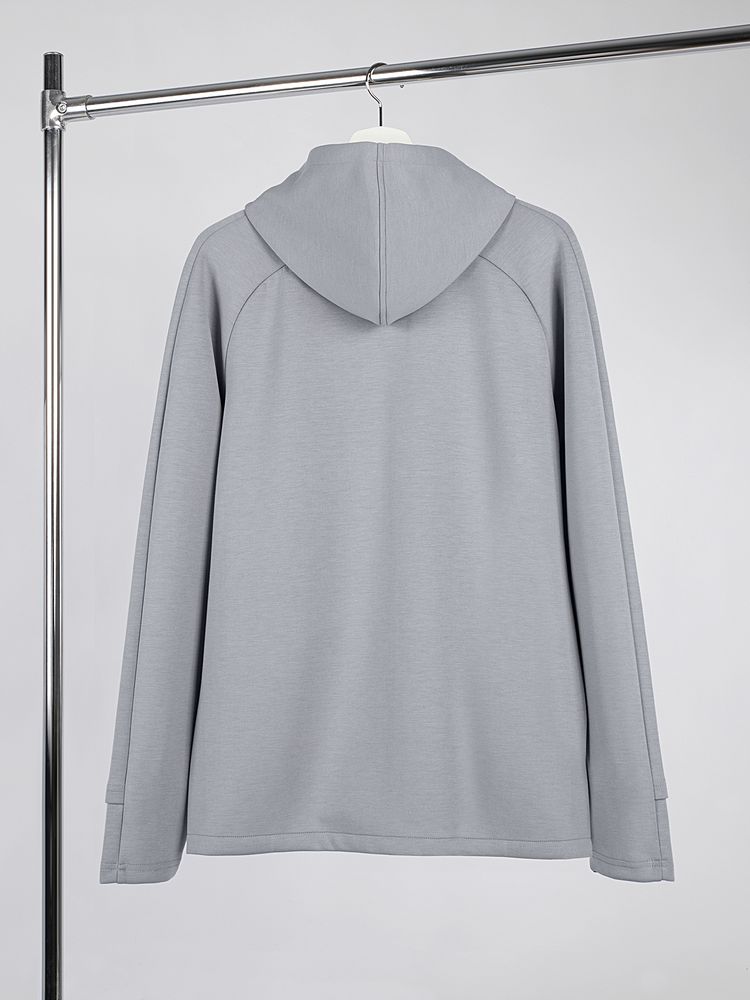 Куртка с капюшоном унисекс Begi, серая-1