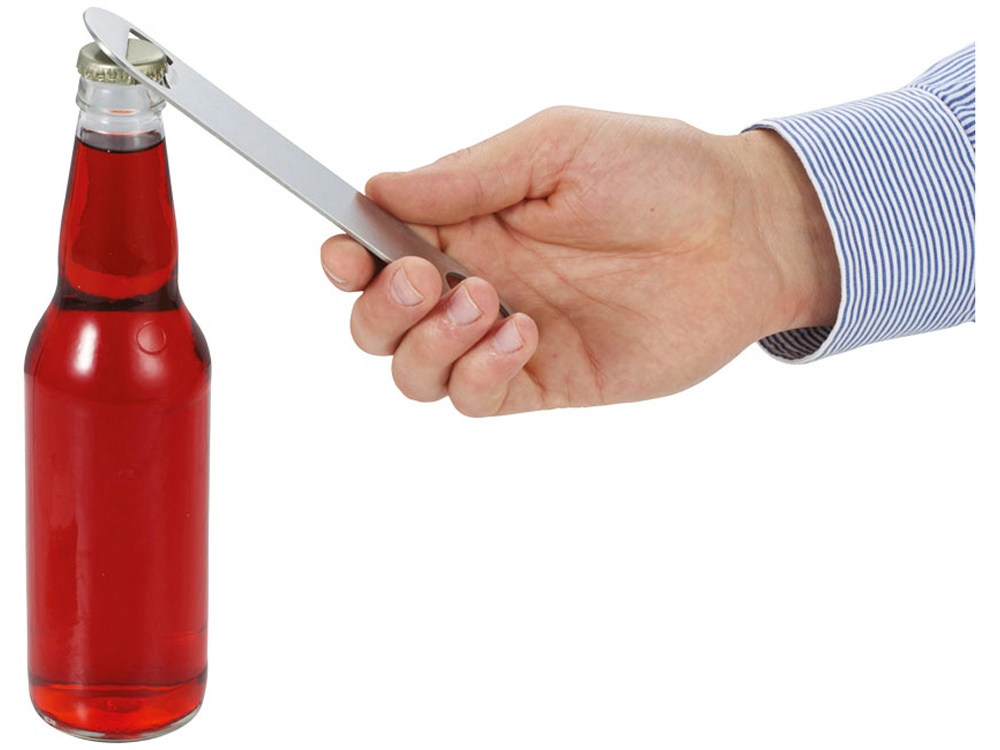 Открывалка Paddle, серебристый-2