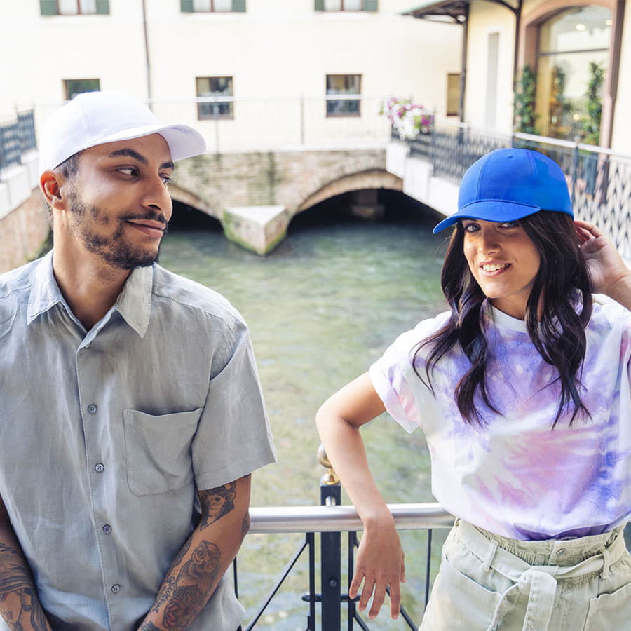 Бейсболка RECY SIX, 6 клиньев, застежка на липучке, синий-5