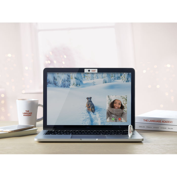 Блокировка веб-камеры и родител, белый-8