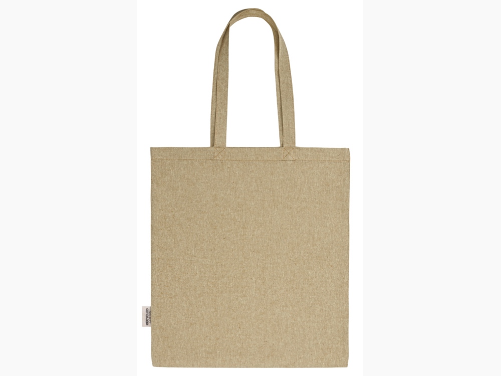 Сумка-тоут Pheebs из переработанного хлопка 150 г/м2, натуральный-3