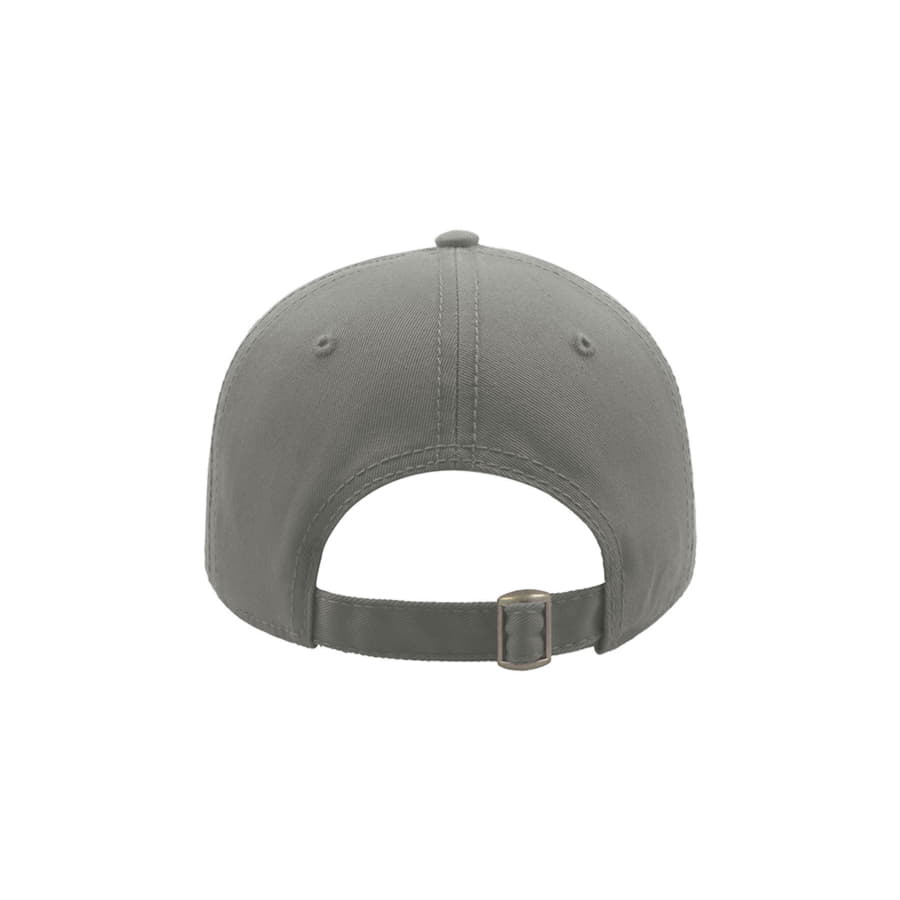 Бейсболка CARGO, 5 клиньев, металлическая застежка, серый-8