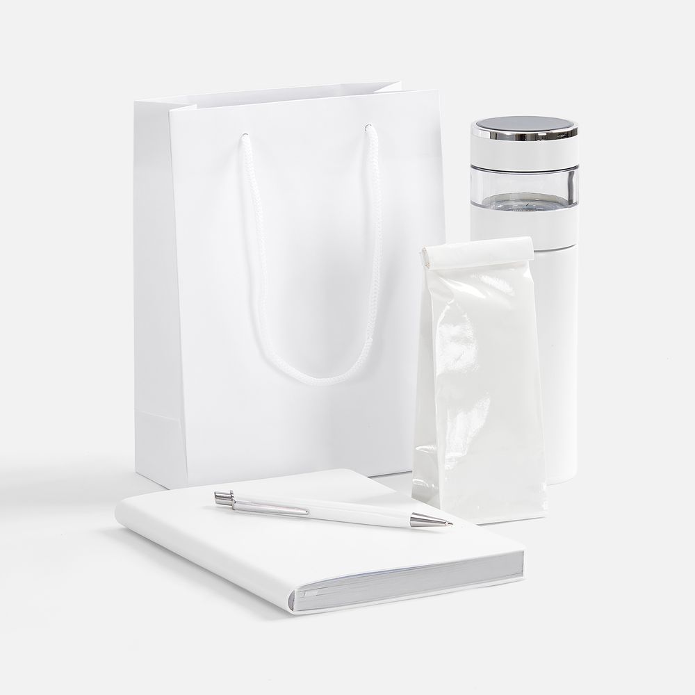 Набор Nebraska Inflow, белый с серебристым-1