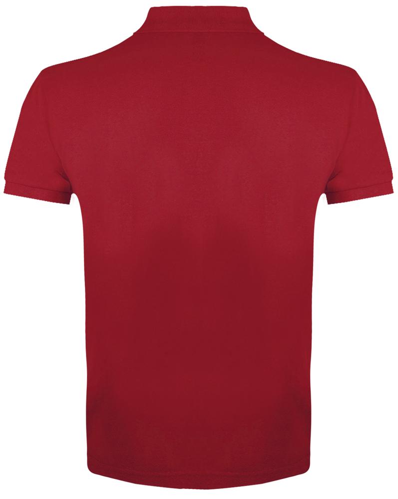 Рубашка поло мужская Prime Men 200 красная-1