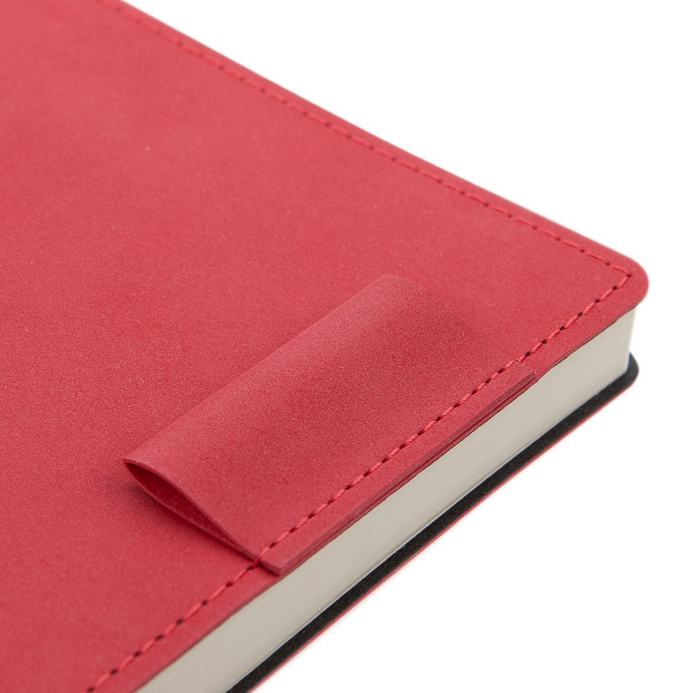 Ежедневник Lable, недатированный, красный-2