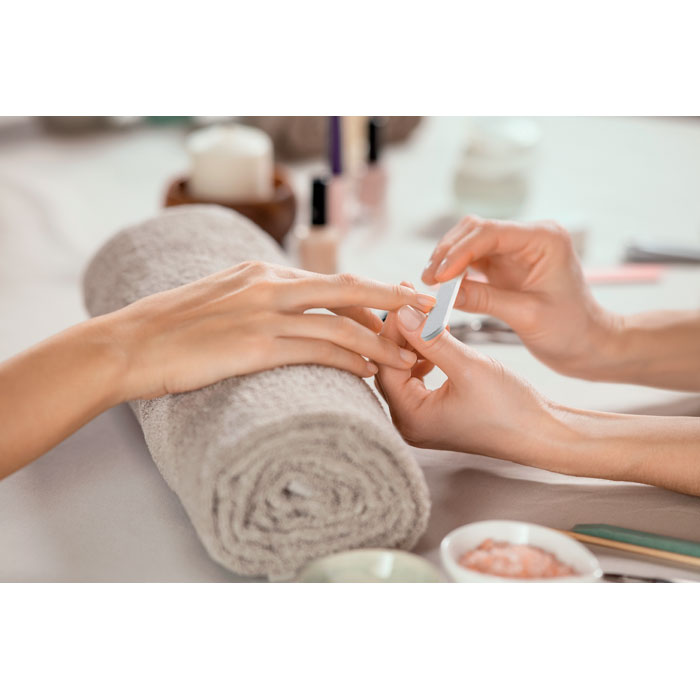 Набор маникюрный, бежевый-1