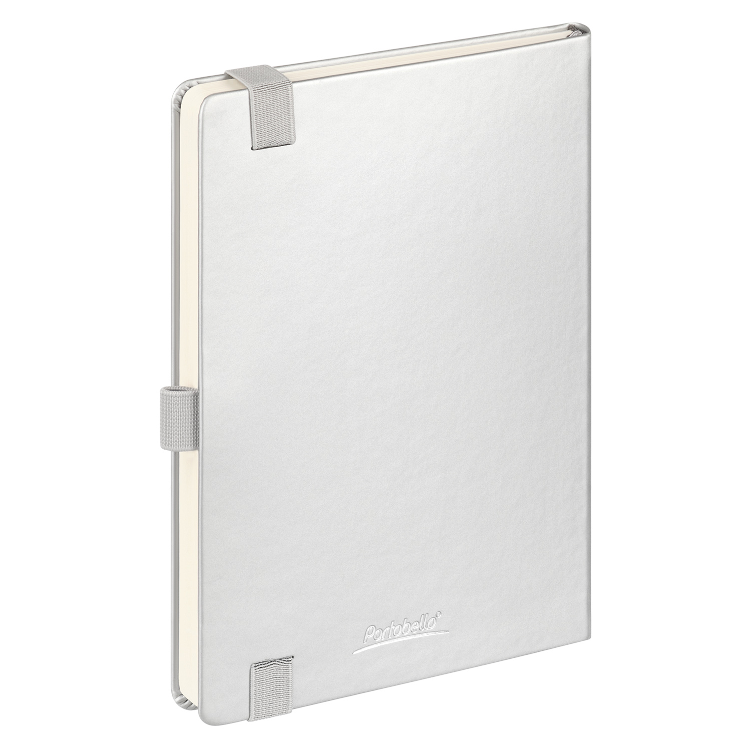 Ежедневник Альфа (Alpha) недатированный, серебро/серый-5