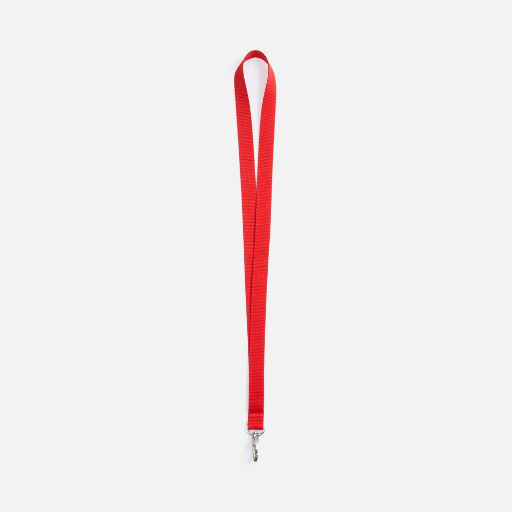 Лента для бейджа Pin, красная-1