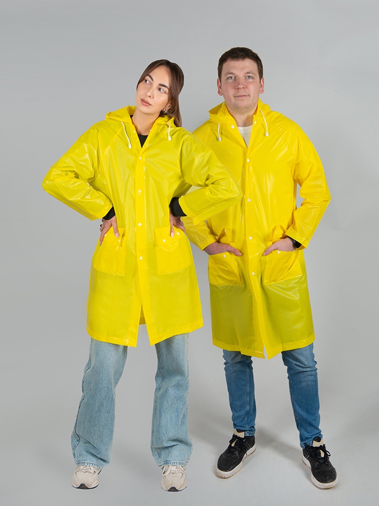 Дождевик Hawaii pro c чехлом унисекс, белый-9