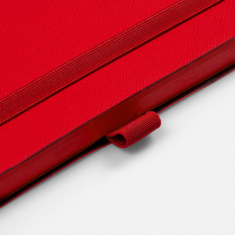 Ежедневник Peel Flex, недатированный, красный-3