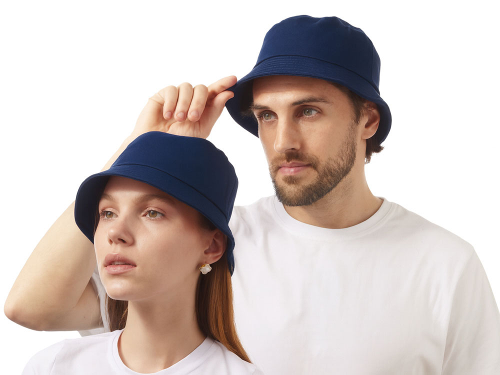 Панама Manila, унисекс, темно-синий-0