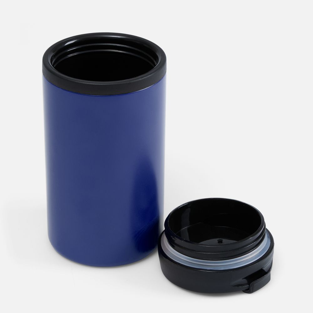 Термостакан Canella, синий матовый-1