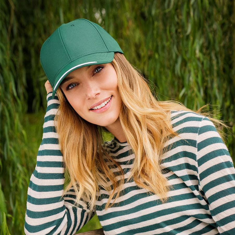 Бейсболка ESTORIL-S, 6 клиньев, застежка на липучке, бордовый-2