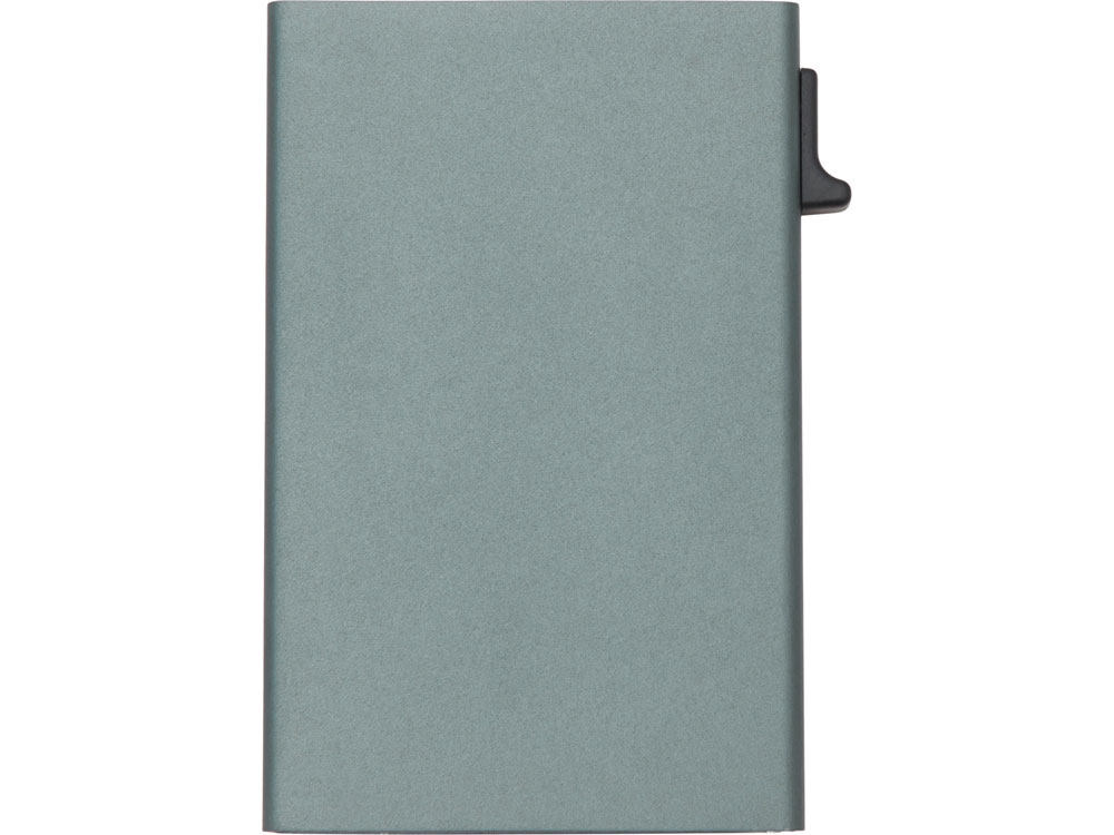 Картхолдер Florence с RFID- защитой из алюминия, цвет оружейной стали-1