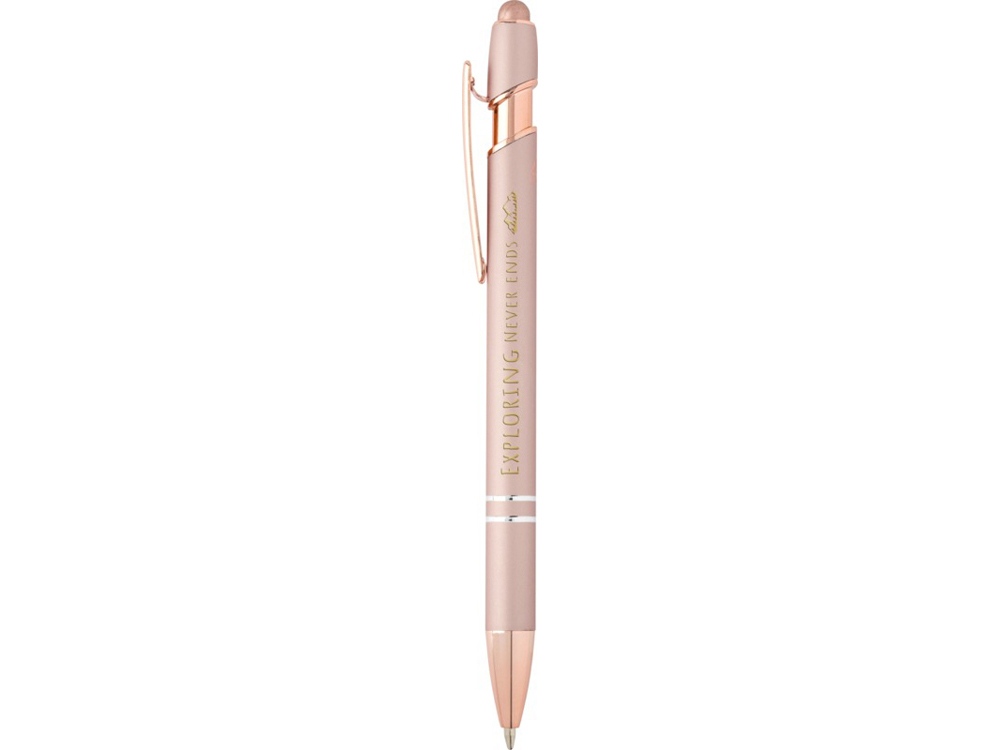 Nanna шариковая ручка с отделкой из розового золота - Dusty Pink (черные чернила)-5