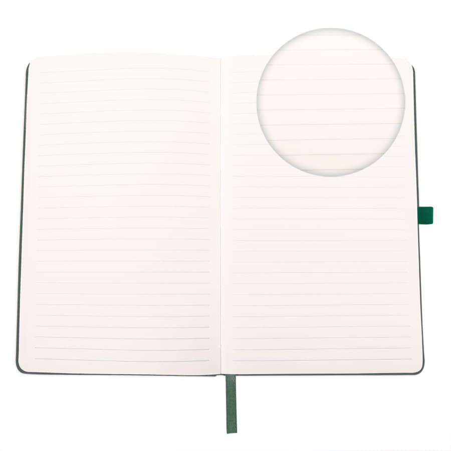 Бизнес-блокнот А5 FLIPPY, формат А5, в линейку, зеленый-10