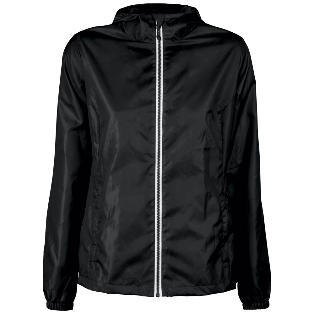 Ветровка женская Fastplant черная-1