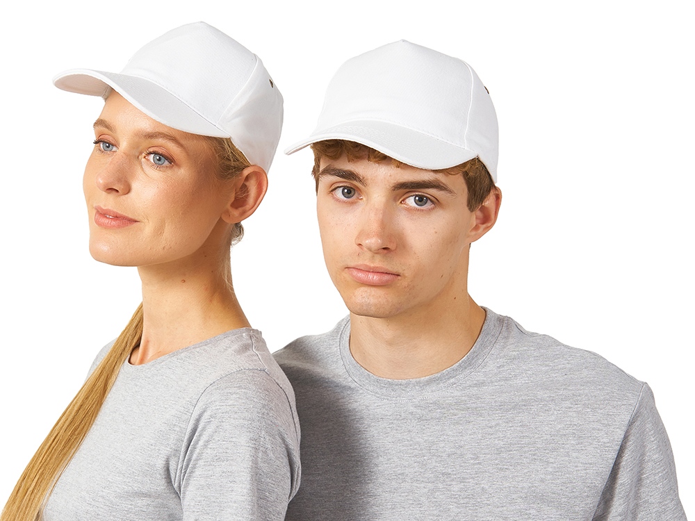 Бейсболка New York 5-ти панельная, белый-0