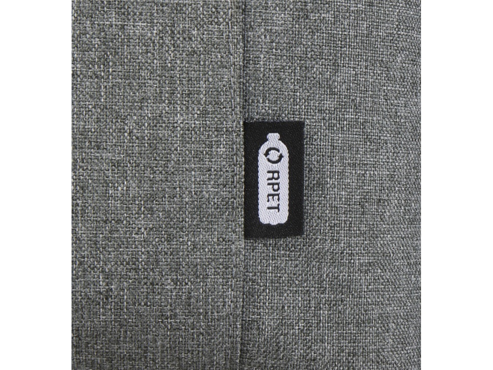 Tundra сумка-холодильник из переработанного РЕТ-пластика, сертиф. согласно GRS - Серый яркий-4