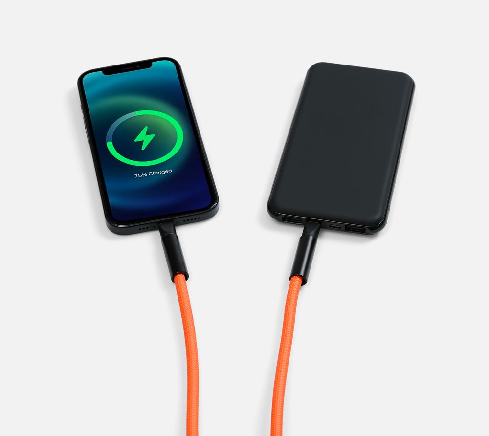 Кабель-ланьярд energyFlex Power Delivery 60 Вт, оранжевый-5