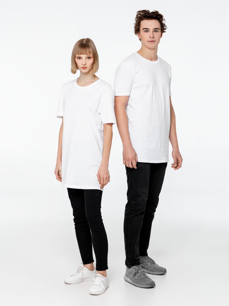 Футболка удлиненная Magnum, белая-2