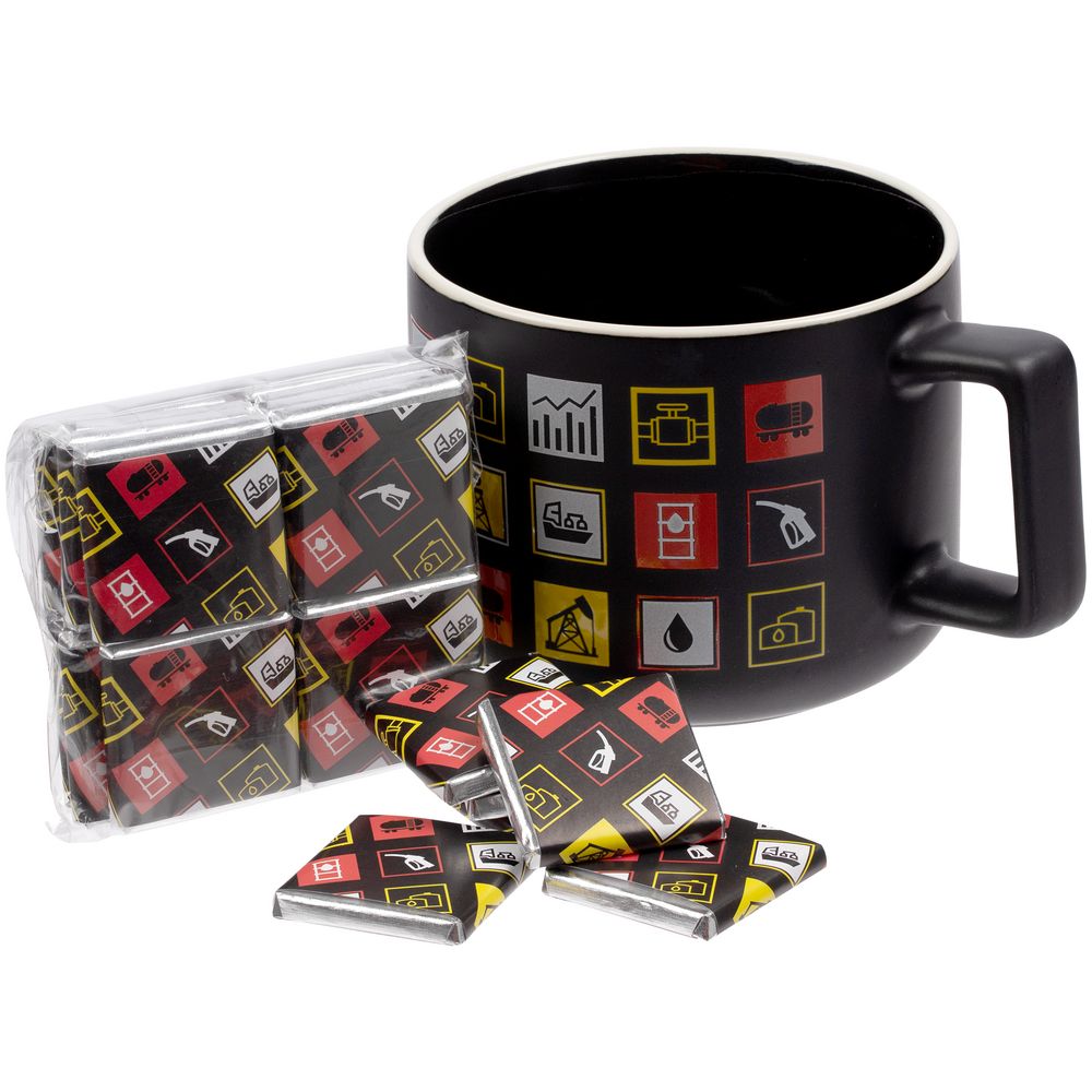 Набор с горьким шоколадом Industry, нефть и газ-0