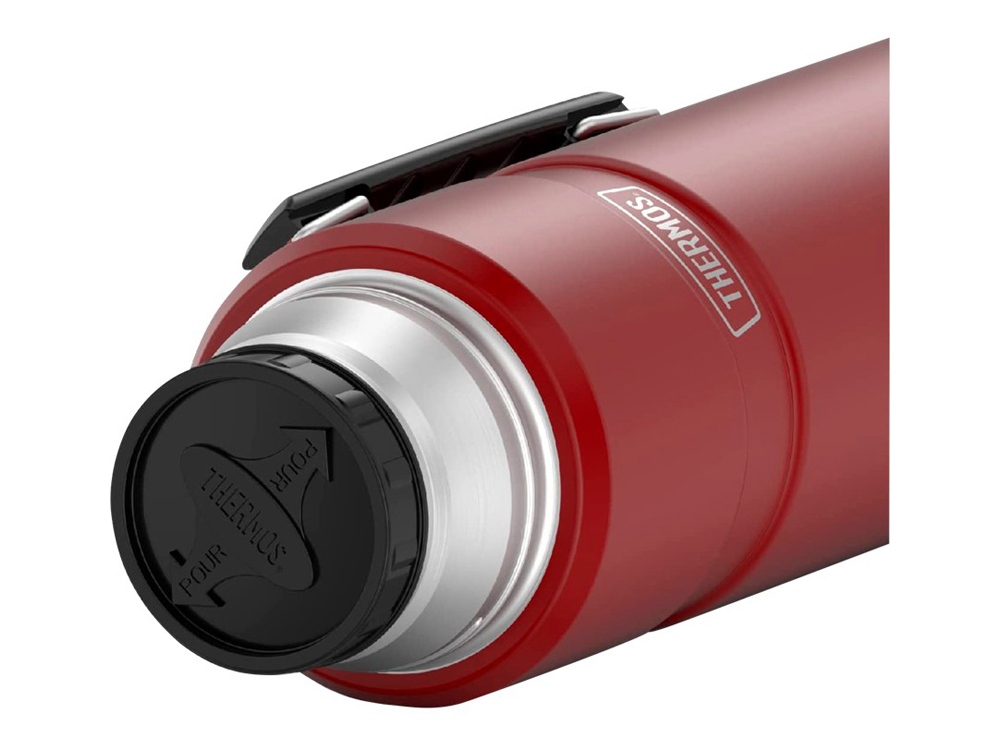 Термос из нерж. стали тм THERMOS SK2020 Rustic Red King 2,0L, красный-4