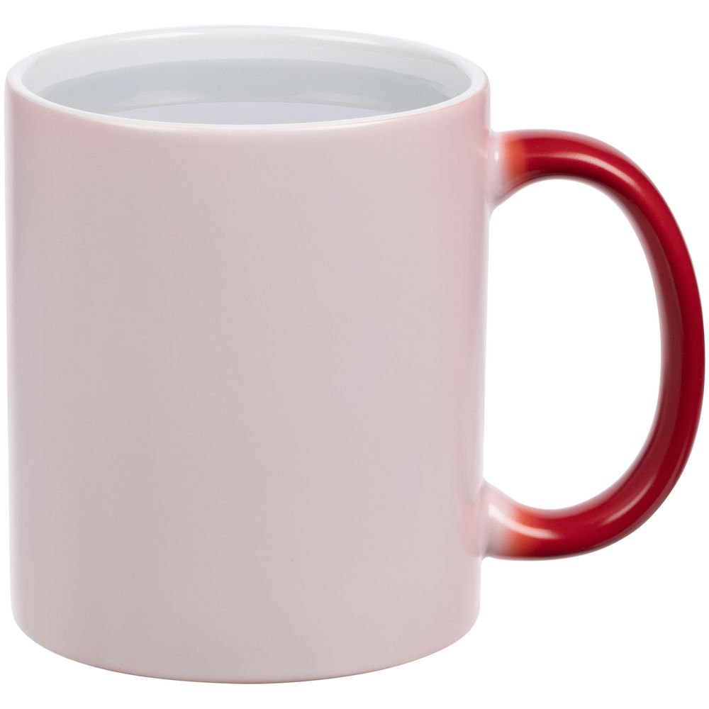 Кружка «Хамелеон», глянцевая, красная-3