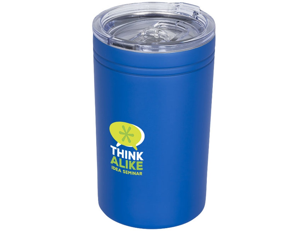 Вакуумный термос Pika 330 мл, ярко-синий-3