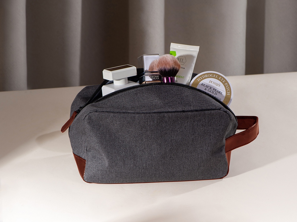 Несессер Fabrizio, серый/коричневый-8