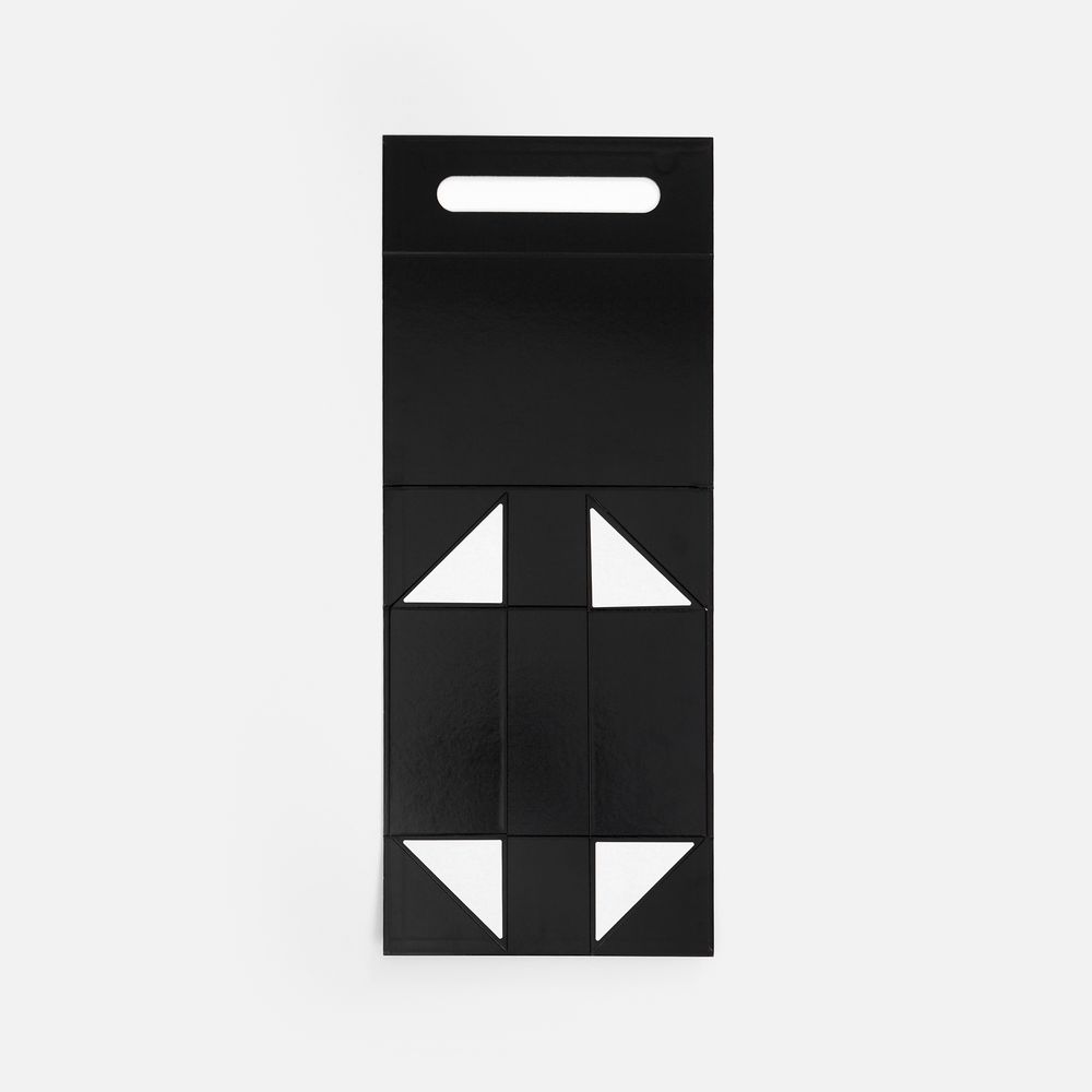 Коробка складная Holdfold, M, черная-3
